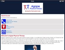 Tablet Screenshot of agapept.net